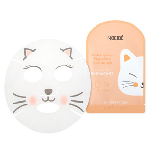 My Pretty Zoo - Pretty Cat Masque visage en tissu - Hydratant