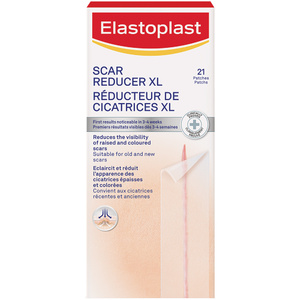 Elastoplast Réducteur de Cicatrices XL - Boîte de 21 pansements Pansements réducteurs de cicatrices