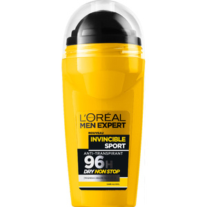 L'Oréal Men Expert Invincible Sport Déodorant Bille Dry Non Stop 96H - 50ml Déodorant Bille Homme