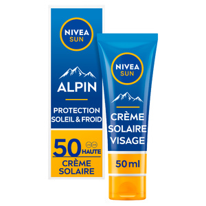 SUN ALPIN - Protection Solaire Visage Conditions Hivernales FPS50 50ml Protection solaire visage Hiver 