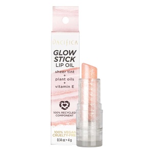 Huile pour les lèvres Glow Stick Pink Sheer Maquillage 