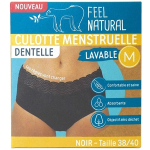 Culotte menstruelle Dentelle - taille  M  (38/40) Culotte menstruelle
