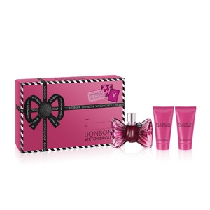 Coffret Cadeau pour Femme, Produits de Bain parfum Rose