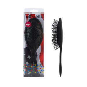 Detangling Hairbrush Black - For Wet Hair Brosse démêlante 