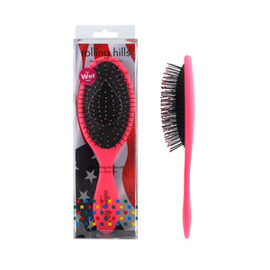 Detangling Hairbrush Pink - For Wet Hair Brosse démêlante