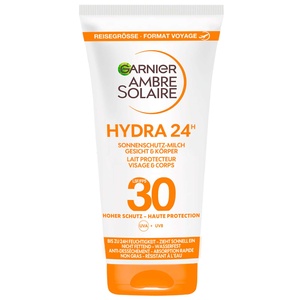 Ambre Solaire Hydra 24H Protect Lait protecteur visage et corps FPS30