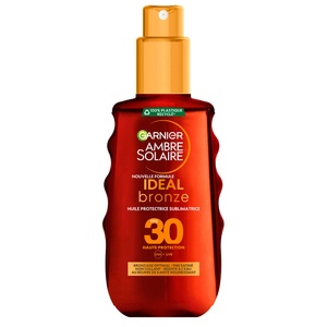 Ambre Solaire Ideal Bronze Huile protectrice sublimatrice Huile protectrice sublimatrice de bronzage SPF30