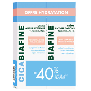CicaBiafine® Duo Crème Corporelle Anti-Irritations 2 x 200 ml Crème corps