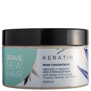 Keratin Masque concentré pour cheveux lisses etplus résistants instantanément. 