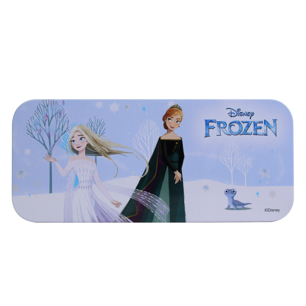 Disney  Frozen Adventure Lip & Face Tin Coffret de maquillage - Coffret de maquillage  Disney la Reine des Neiges - 11 Unités 