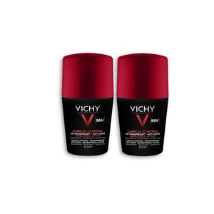 Vichy Homme Détranspirant aisselles transpiration excessive peaux sensibles.