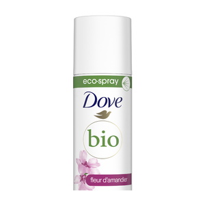 Dove Spray Certifié Bio Fleur d'Amandier 75ml Déodorant