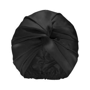 turban pure soie slip - noir turban