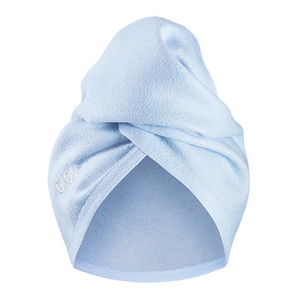 Hair Wrap blue Serviette pour cheveux en matière innovante  Hair Wrap