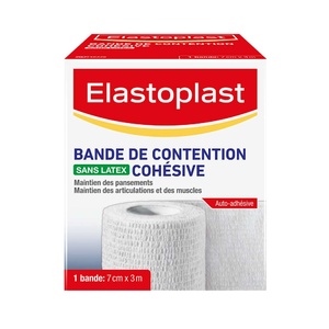 ELASTOPLAST BANDE COHESIVE 7cm - Blanc Bande cohésive