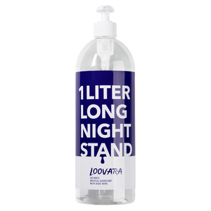 1 Liter Long Night Stand - Lubrifiant avec Aloe Vera gel lubrifiant