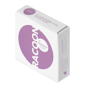 Preservatif - Taille Racoon : Diamètre - 49mm / 3 pcs. Préservatif