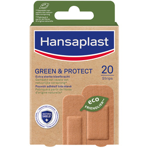 GREEN&PROTECT -  20 pansements 2 formats Bandage, pansement, sparadrap