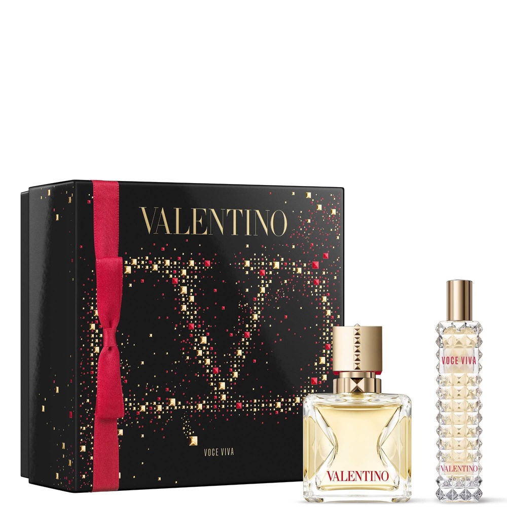 Valentino | Voce Viva Coffret cadeau Eau de Parfum 50ml & 15ml - Pour Elle floral oriental