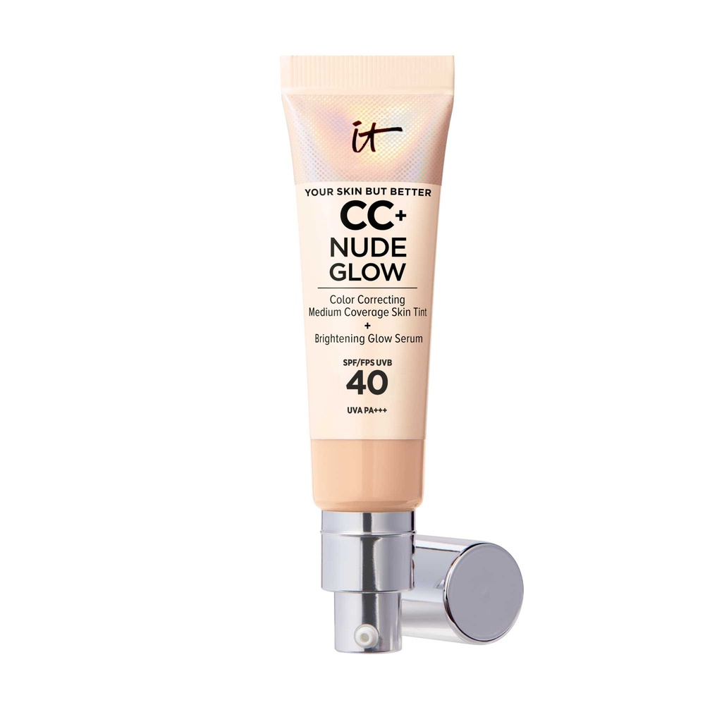 It Cosmetics | Your Skin But Better™ CC+ Cream Nude Glow Crème correctrice illuminatrice - Light Medium - Beige