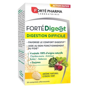 Forté Digest 20 cps eff Complément Alimentaire Confort digestif