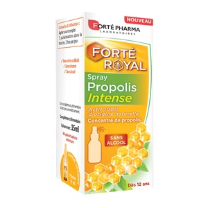 Propolis Intense Spray 15ml Complément Alimentaire pour les défenses naturelles - produits de la ruche