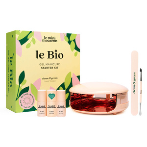 LE BIO - Gel manucure starter kit   Rose Glacée COFFRET ONGLES 