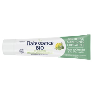 Dentifrice soin homéo compatible Dentifrice