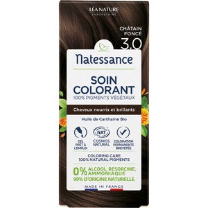 Soin colorant 100% pigments végétaux - Châtain Foncé 3.0 Soin colorant