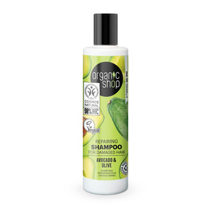 Shampoing cheveux abimés Avocat Olive Vegan Naturel Shampoing