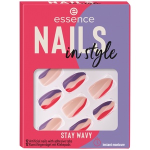 nails in style faux ongles 13 STAY WAVY Faux Ongles