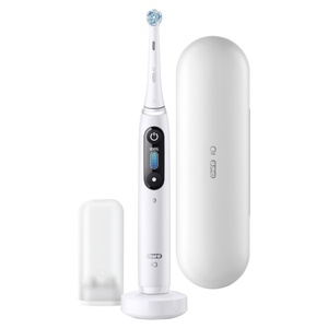 ORAL B iO BAD ELECT. iO 8n - Blanc BROSSES A DENTS ELECTRIQUES RECHARGEABLES