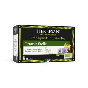 HERBESAN®-TRANSIPHYT-Transit naturel, Bien-être digestif-Infusion BIO-20 sachets 05 - COMPLEMENTS ALIMENTAIRES
