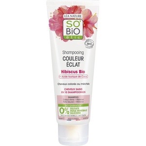 Shampooing cheveux colorés ou  méchés, Hibiscus bio & Acide laurique de Coco Shampooing