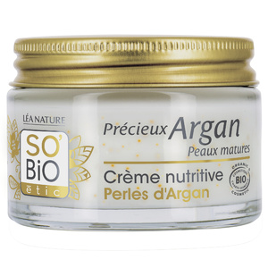 Crème nutritive Perles d'Argan, Précieux Argan Peaux Matures Crème nutritive 
