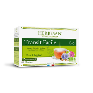HERBESAN INFUSION TRANSIT FACILE BIO - 20 sachets 05 - COMPLEMENTS ALIMENTAIRES