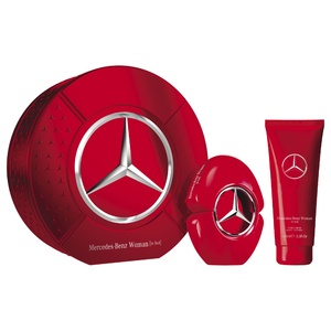 Gift box Mercedes-Benz WOMAN IN RED Coffret (EdP 90ml + Body lotion 100 ml) 