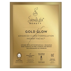 Seoulista Beauty Gold Glow Instant Facial Masque Visage