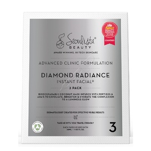 Seoulista Beauty Diamond Radiance Instant Facial - Multi Pack 3's Masque Visage 