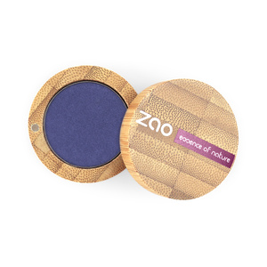 Ombre à paupières nacrée 112 Bleu azur ZAO Ombre à paupières certifiées bio, 100% naturel, vegan et rechargeable