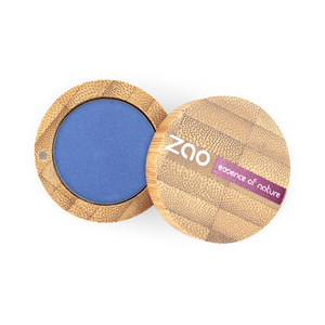 Ombre à paupières nacrée 120 Bleu Roy ZAO Ombre à paupières certifiées bio, 100% naturel, vegan et rechargeable