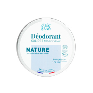 Déodorant solide certifié bio | Nature | 50g Déodorant