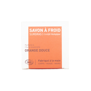 Orange douce | Savon à froid surgras certifié BIO Savon