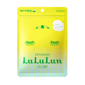 Premium Setouchi Citron, Pack 7 masques Masque tissu facial 