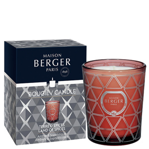 BOUGIE GEODE PAPRIKA TERRE D'EPICES BOUGIE 