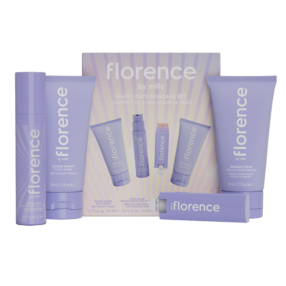 florence by mills | HAPPY DAYS SKINCARE SET COFFRET ROUTINE VISAGE