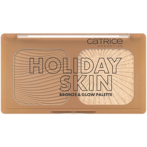 Holiday Skin Bronze & Glow Palette 010 Out Of Office Poudre Bronzante 