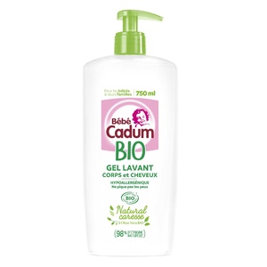 Cadum Gel lavant corps & cheveux bio