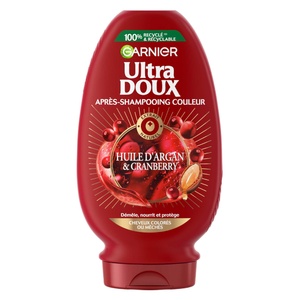 Ultra Doux Argan/Cranberry Après-shampooing à l'huile d'argan et de cranberry