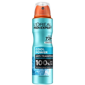 Cool Power Déodorant Spray Homme
